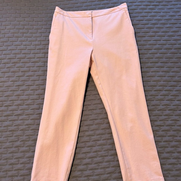 Ann Taylor Factory | High Rise Ankle Pant (Light Pink)-Size 8 - Picture 4 of 8